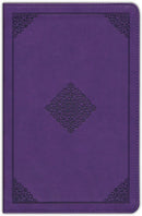 ESV Large Print Personal Size Bible, Lavender