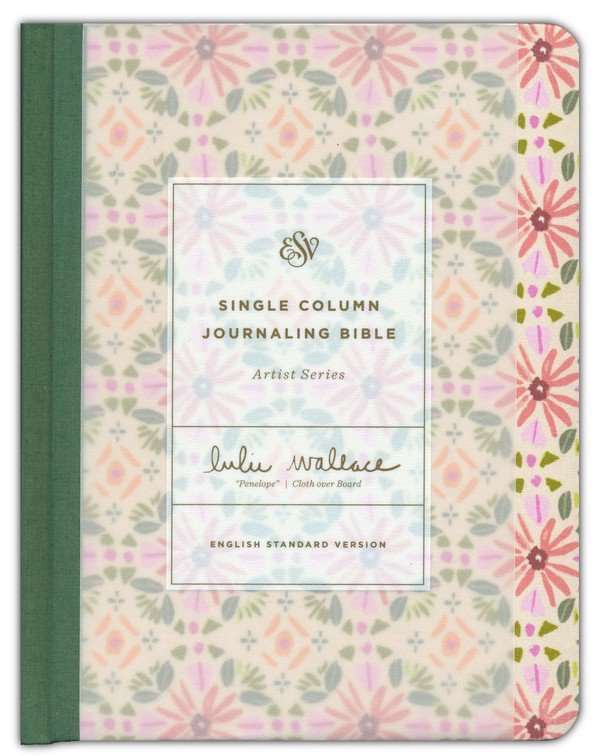 ESV Single Column Journaling Bible, Penelope Design