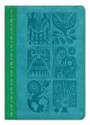 Biggest Story Bible Storybook, Blue & Green Soft Imitation Leather