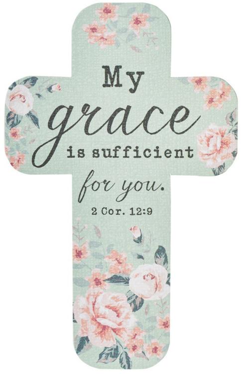 My Grace Is Sufficient Cross Bookmark