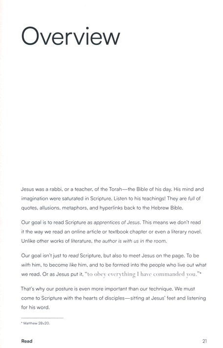The Scripture Practice