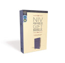 NIV Premium Gift Bible, Navy, Indexed