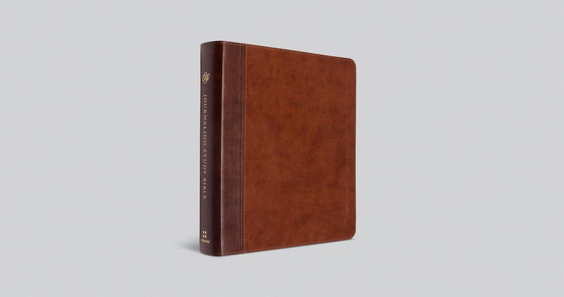 ESV Journaling Study Bible, Brown/Chestnut