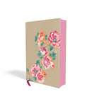 NIV Journal the Word Bible for Teen Girls, Gold/Floral
