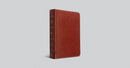 ESV Single Column Heritage Bible, Chestnut