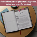 NKJV Woman's Study Bible, Leathersoft Blue