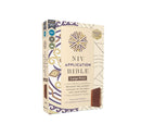 NIV Large Print Application Bible, Brown