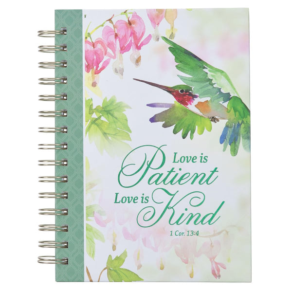 Love is Patient Wirebound Journal