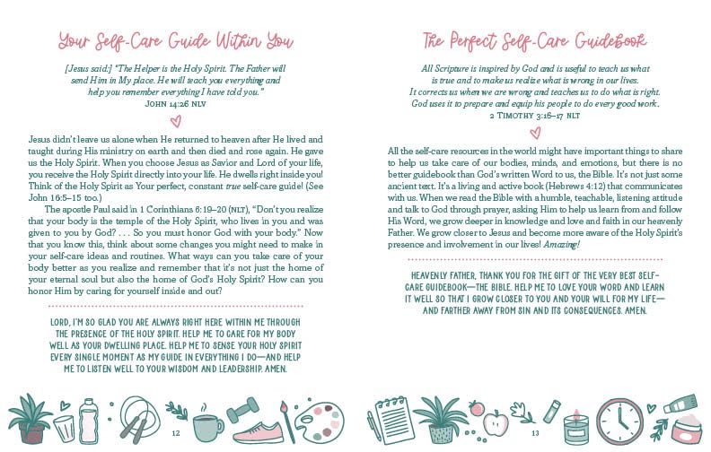 Self-Care Devotions for Girls