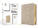 The Jesus Bible, NIV, Stone, Leathersoft