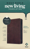 NLT Thinline Reference Zipper Bible, Filament Enabled Edition