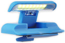 Adjustable Clip-on Book Light, Blue, Matthew 16:26