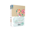 NIV Journal the Word Bible for Teen Girls, Gold/Floral
