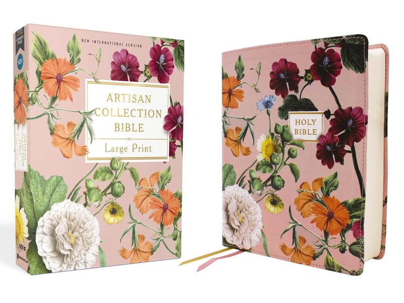 NIV Artisan Collection Bible Large Print, Blush