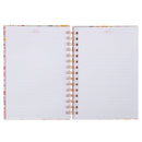 World's Greatest Mom Whimsical Floral Spiral-bound Journal