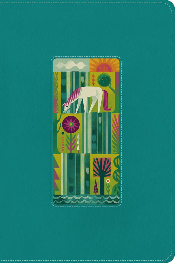 ESV The Biggest Story Holy Bible for Kids, Teal, Waterfall