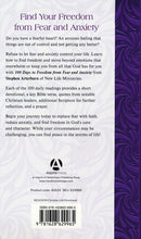 100 Days to Freedom from Fear and Anxiety: Daily Devotional