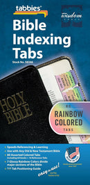 Tabbies Rainbow Bible Indexing Tabs