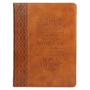 I Know The Plans Brown Faux Leather Handy-sized Journal - Jer 29:11