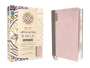 NIV Personal Size Application Bible, Pink Leathersoft
