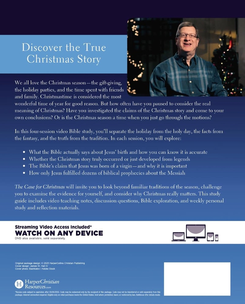 A Case for Christmas Bible Study with Video Access