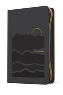 NTV Spanish Edition Thinline Zippered, Large Print, Gray/Black