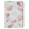 Walk by Faith Pink Cosmos Spiral Journal - 2 Corinthians 5:7
