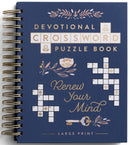 Devotional Crossword Puzzle Book: Renew Your Mind