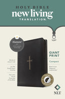 NLT Compact Giant Print Zipper Bible, Indexed