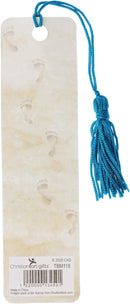 Footprints Bookmark with Tassel BMT118