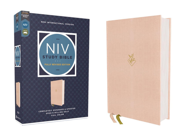 NIV Study Bible Hardcover, Pink