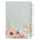 A Sound Mind Mint Floral Spiral Journal – 2 Timothy 1:7
