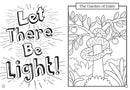 My First Bible Stories Coloring & Activity Book with 4 Crayons and 50+ Stickers