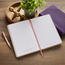 Trust Mottled Blush Faux Leather Classic Journal - Proverbs 3:5