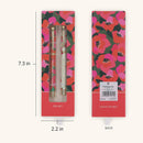 Trust in the Lord Coral Floral Pen Set - Proverbs 3:5