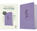 NLT Premium Value Giant Print Bible, Lavender