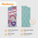 God is Good Sticker Premium Cardstock Bookmark