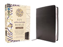 NIV Large Print Application Bible, Black Bonded Leather