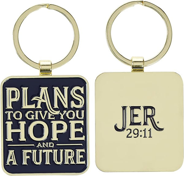 Plans to Give You Hope Keychain