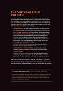 NLT One Year Bible for Men, Brown