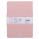Blessed Pink Butterfly 3-Piece Large Notebook Set - John 1:16