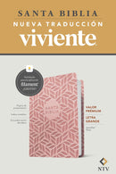NTV Premium Value Spanish Edition, Large Print, Pink