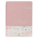 Journal Let All that You Do, Pink & Floral JL687