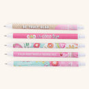Pink Sprinkled with Joy Retractable Pen Set - 1 Peter 1:6