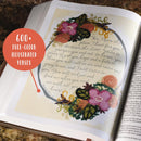 NIV Beautiful Word Bible, Updated Edition, Brown/Blush