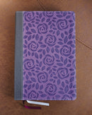 NIV Giant Print Compact Bible, Thumb Indexed, Gray/Purple