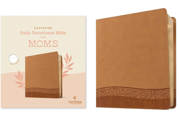 NLT Dayspring Daily Devotional Bible for Moms, Brown