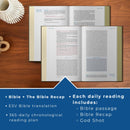 ESV Bible Recap Chronological Study Bible, Brown