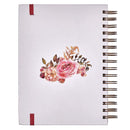 With God All Things are Possible Spiral Journal w/ Elastic Closure - Matt 19:26