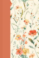 NLT Large Print Bible Slimline Reference Bible, Hardcover, Peach Meadow - DNO